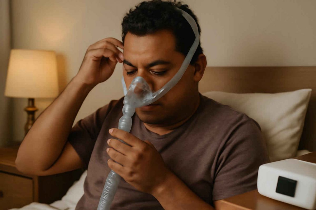 Como ajustar máscara CPAP sem vazamentos: guia completo